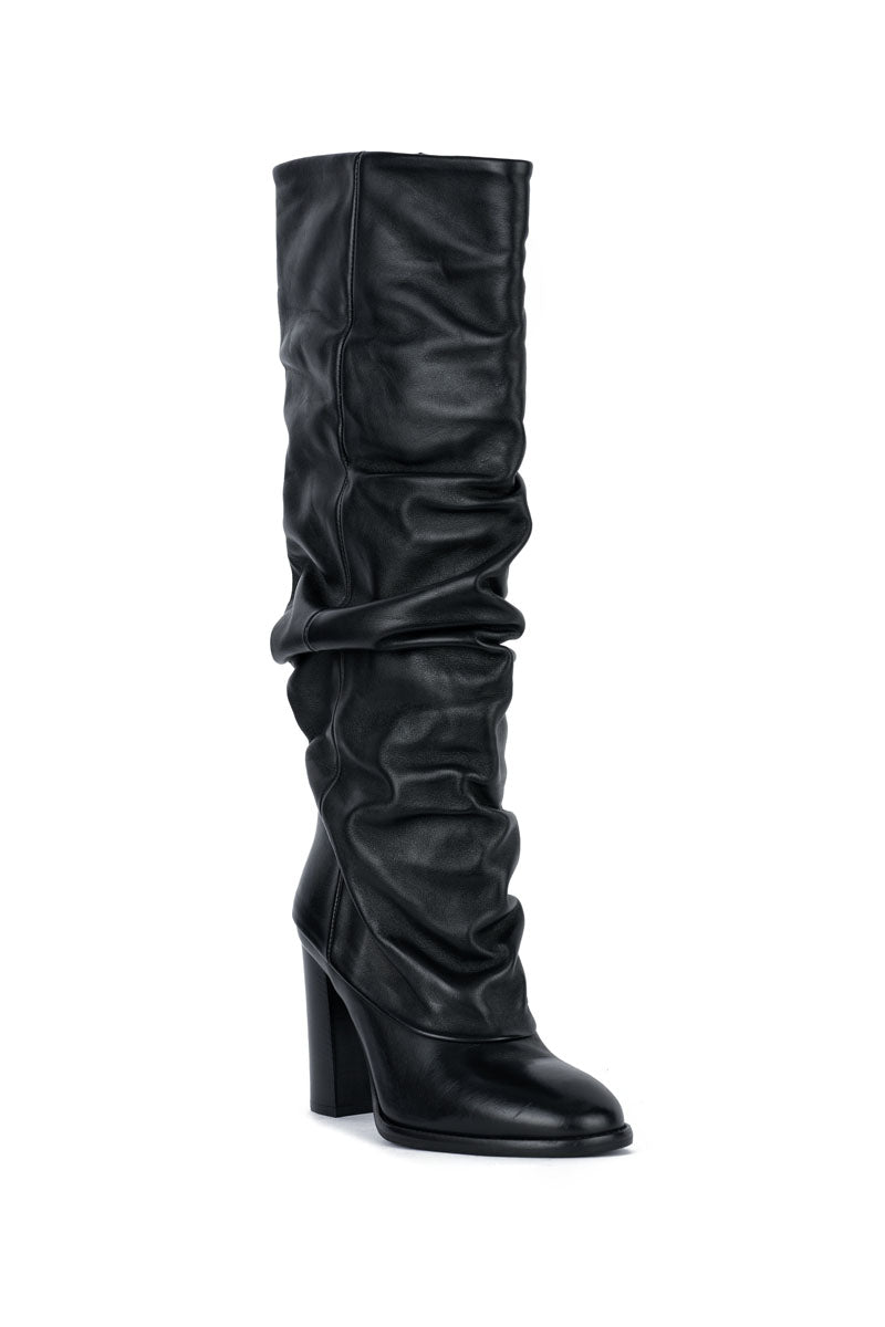 Stivale in Nappa Nero - Harlow