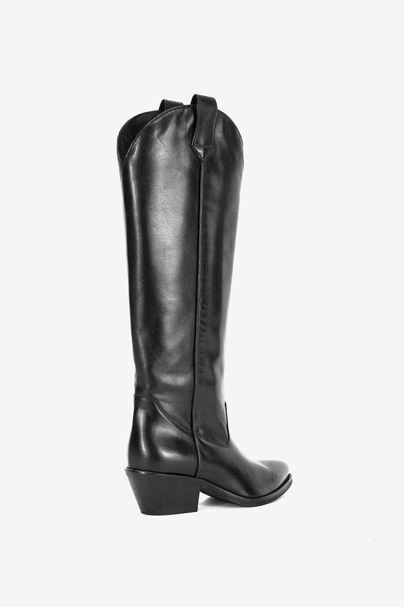 Stivale in Vitello Nero - Serin