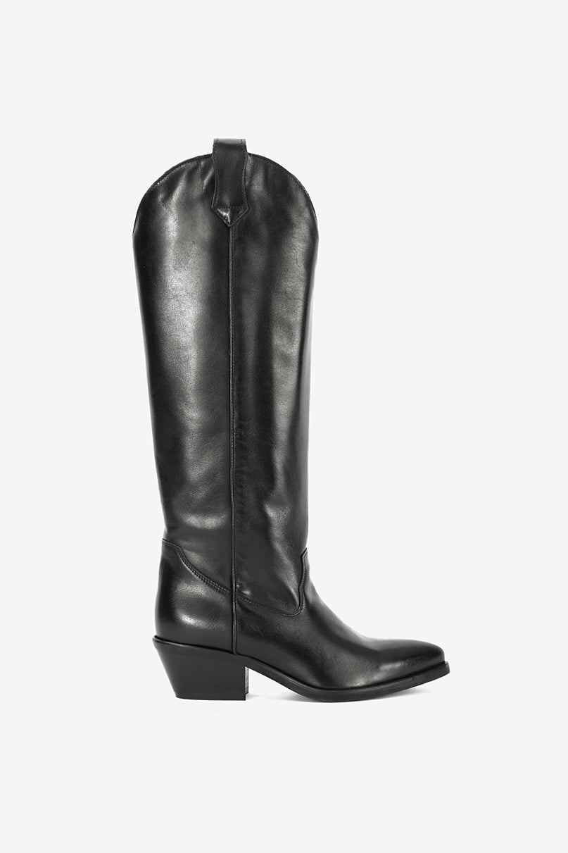 Stivale in Vitello Nero - Serin