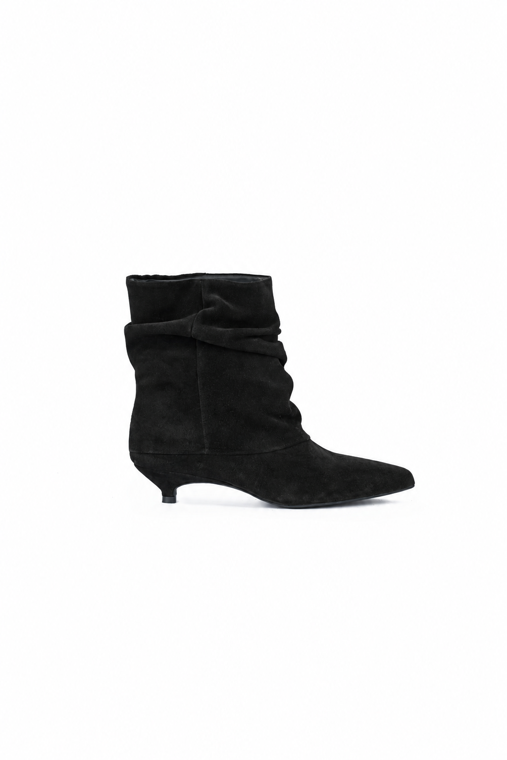 Stivaletto in Camoscio Nero - Jolene