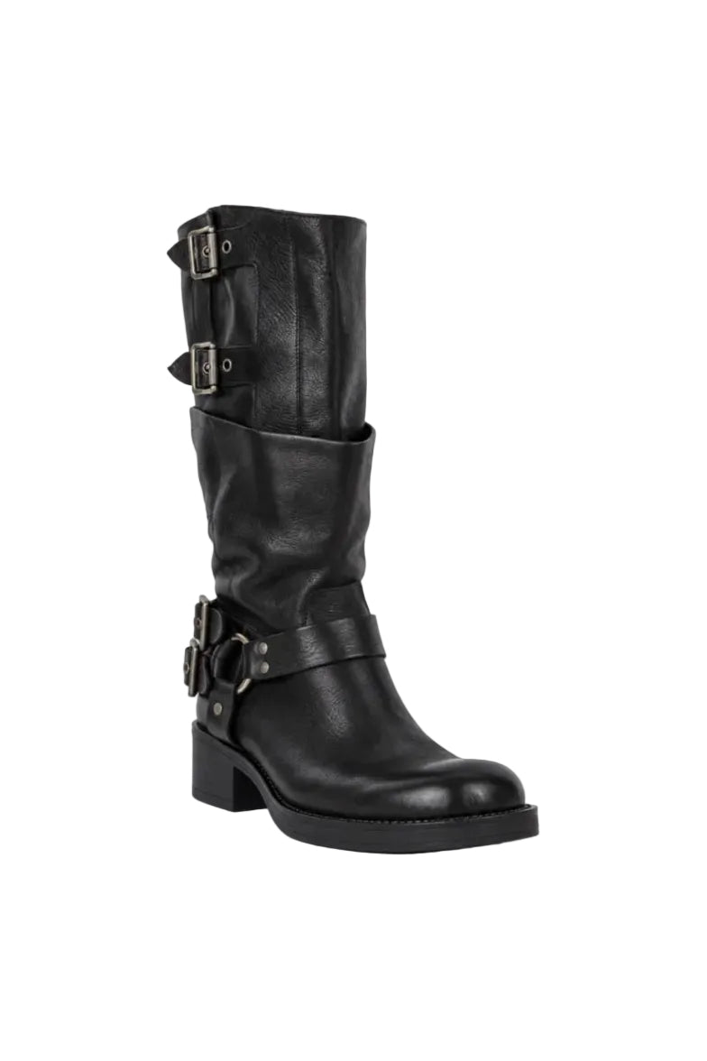 Stivale Biker Tex Nero - Laredo