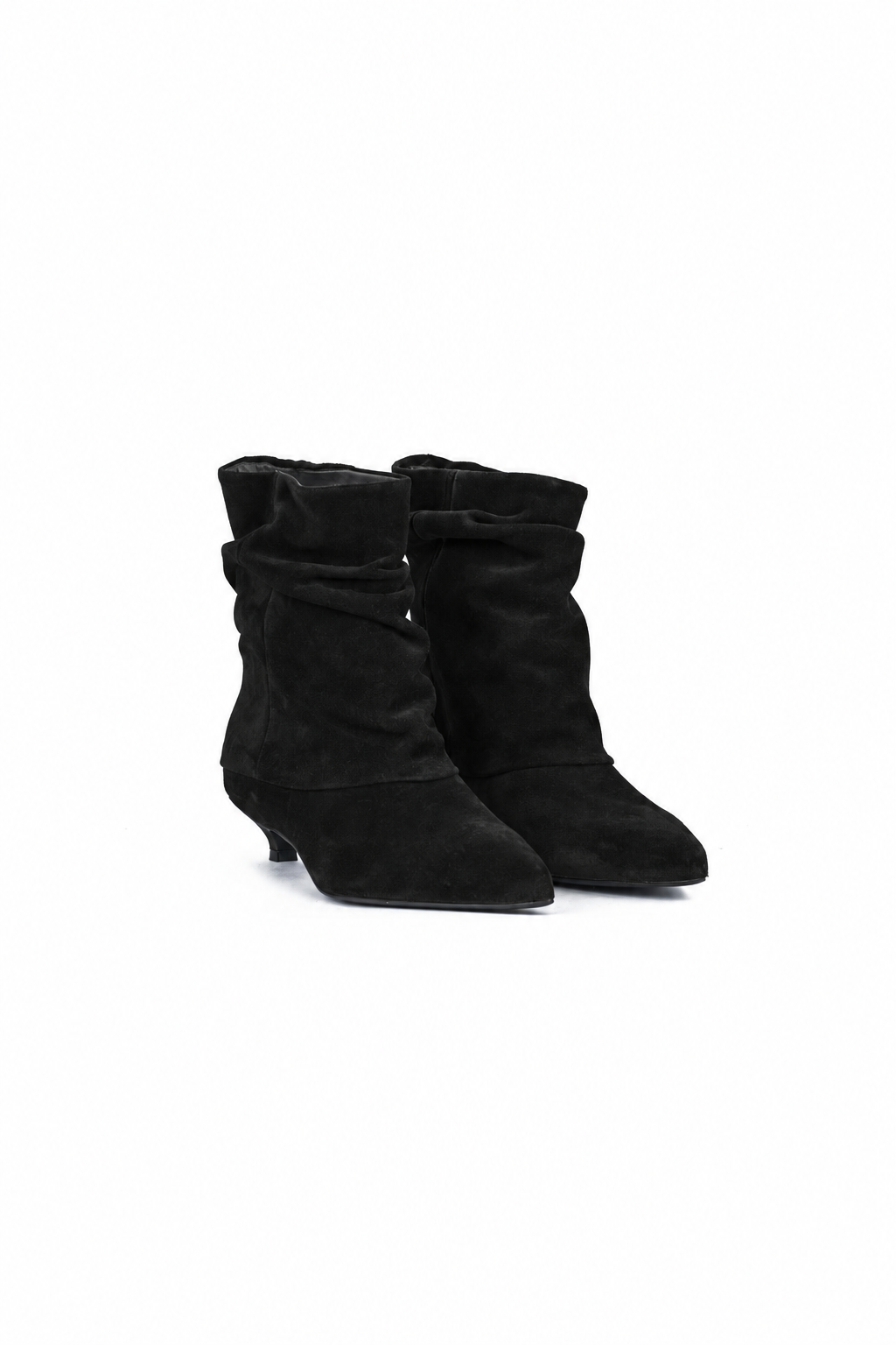 Stivaletto in Camoscio Nero - Jolene
