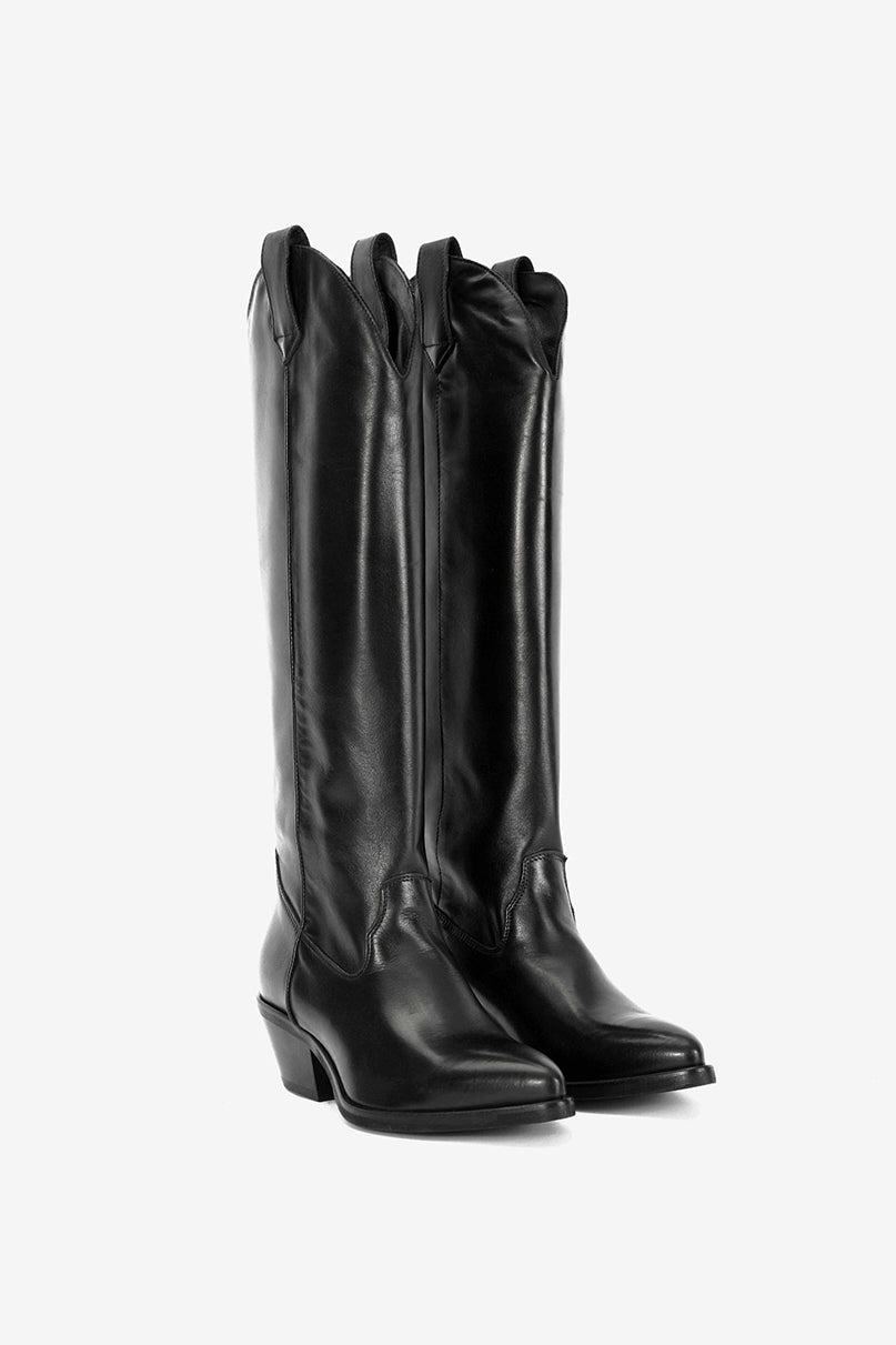 Stivale in Vitello Nero - Serin